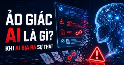 Ảo giác AI là gì? Vì sao AI trả lời sai và cách kiểm chứng