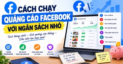 Cách chạy quảng cáo Facebook với ngân sách nhỏ: Framework 7 bước