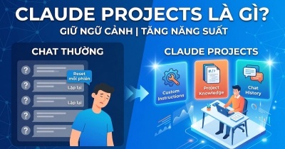 Claude Projects là gì? Cách dùng hiệu quả cho doanh nghiệp