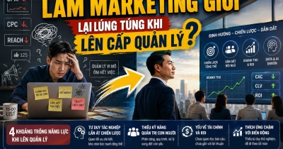 Đào tạo CMO / trưởng phòng marketing: từ người làm giỏi đến nhà lãnh đạo tăng trưởng