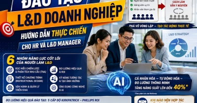 Đào tạo L&D doanh nghiệp: Hướng dẫn thực chiến cho HR và L&D Manager