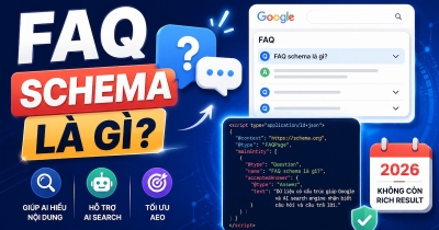 FAQ schema là gì? Hướng dẫn tạo và triển khai đúng cách năm 2026