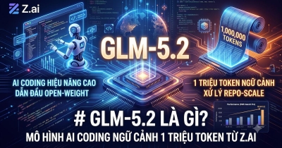 GLM-5.2 là gì? Mô hình AI coding ngữ cảnh 1 triệu token từ Z.ai