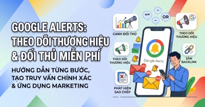 Google Alerts: Cách tạo cảnh báo và ứng dụng trong marketing