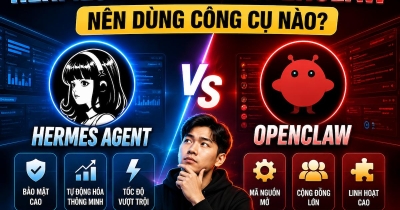 Nên chọn Hermes Agent hay Openclaw? So sánh chi tiết cho người mới