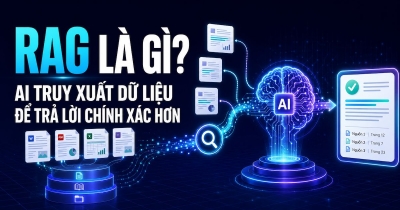 RAG là gì? Cách AI truy xuất dữ liệu để trả lời chính xác hơn
