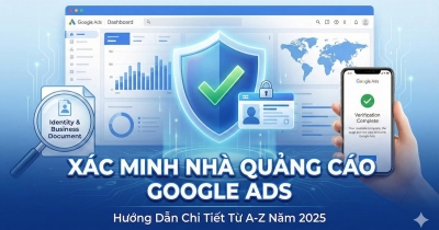 Xác minh nhà quảng cáo Google Ads: Hướng dẫn chi tiết từ a-z năm 2026