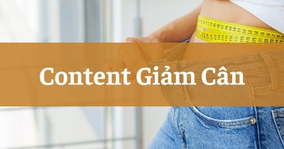 TOP 5 Mẫu content giảm cân hay, tương tác cao
