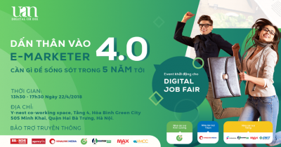 DIGITAL MARKETER “CHUYỂN MÌNH” THỜI 4.0