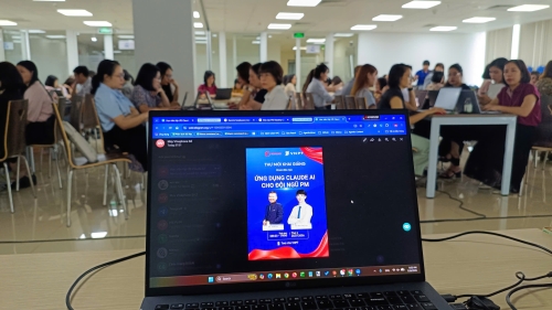 Vinalink đồng hành cùng VNPT VinaPhone đào tạo ứng dụng Claude AI cho đội ngũ Product Manager Vinalink đồng hành cùng VNPT VinaPhone đào tạo ứng dụng Claude AI cho đội ngũ Product Manager