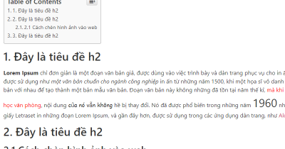 Table of content là gì? Cách tạo trên Wordpress và Microsoft Word