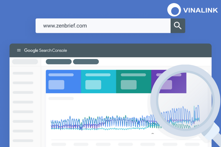 Google search console giúp quản lý các liên kết tới website