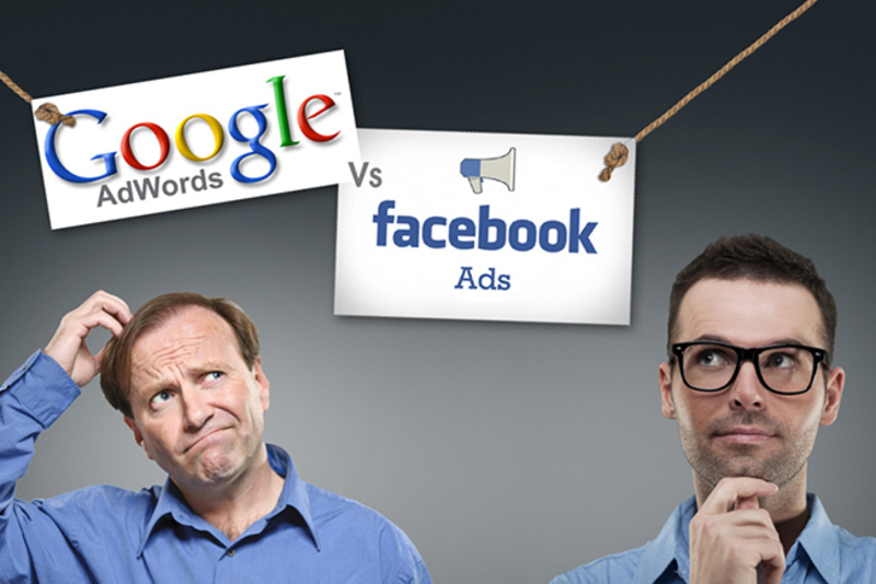 So sánh quảng cáo Google và Facebook