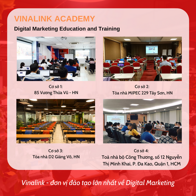 Cơ sở đào tạo Marketing Vinalink