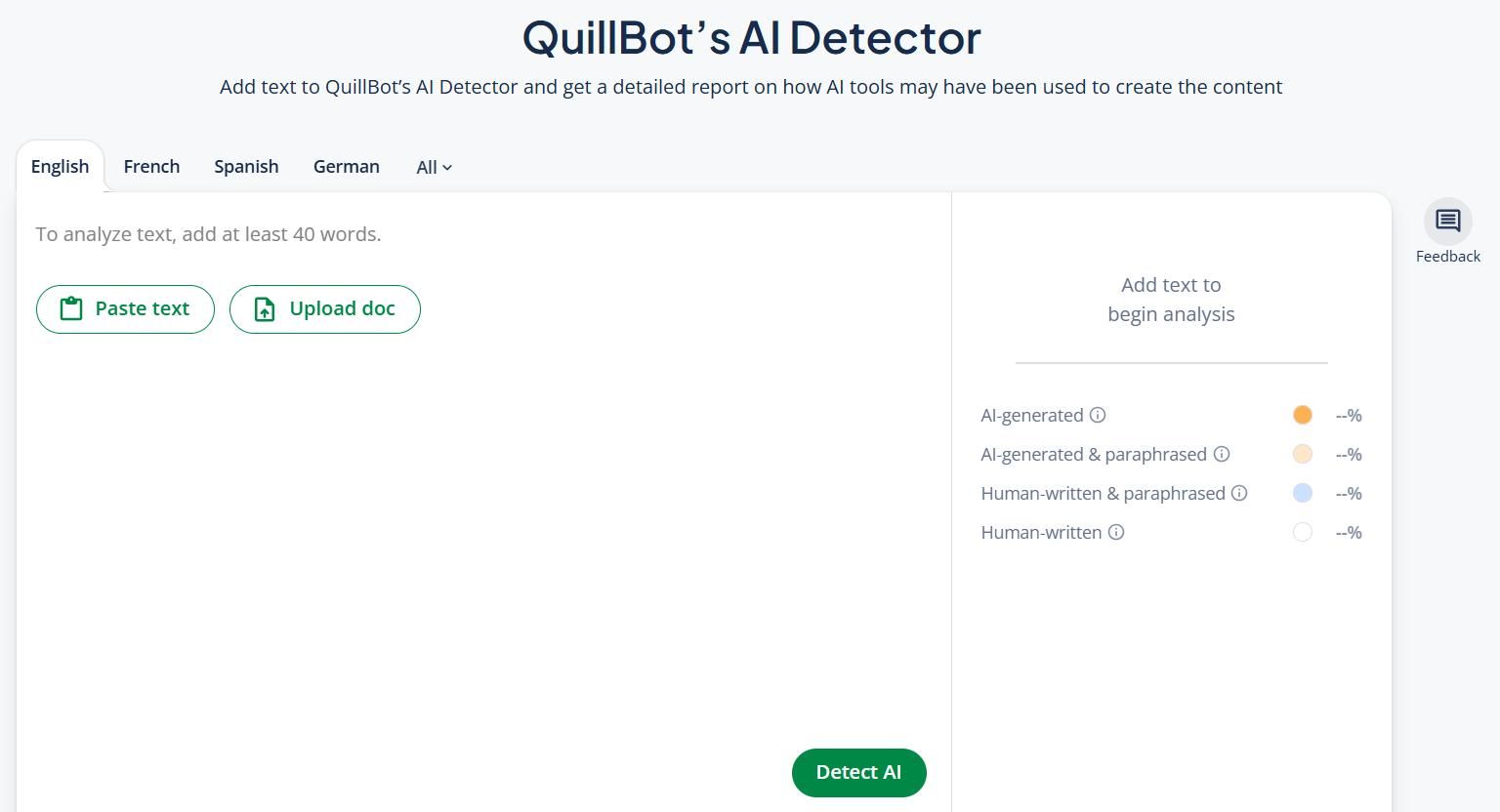 quillbot-ai-checker