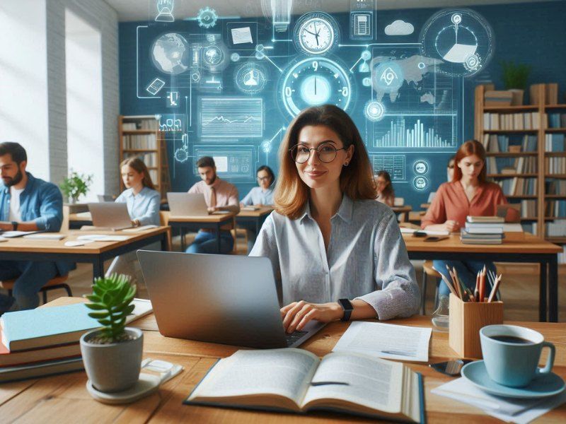 học online giúp linh hoạt về thời gian