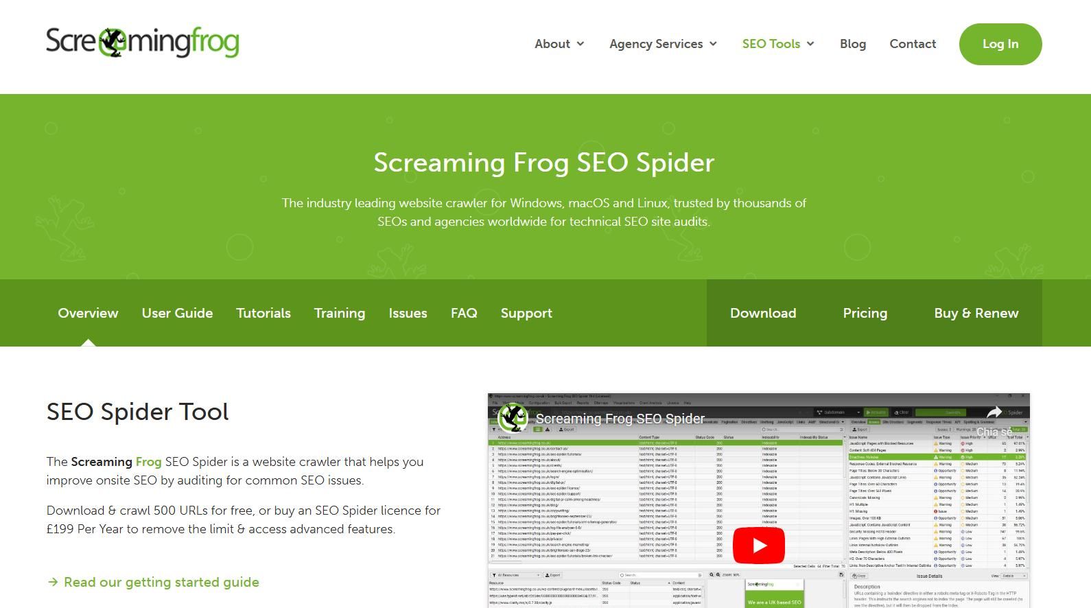 screaming frog