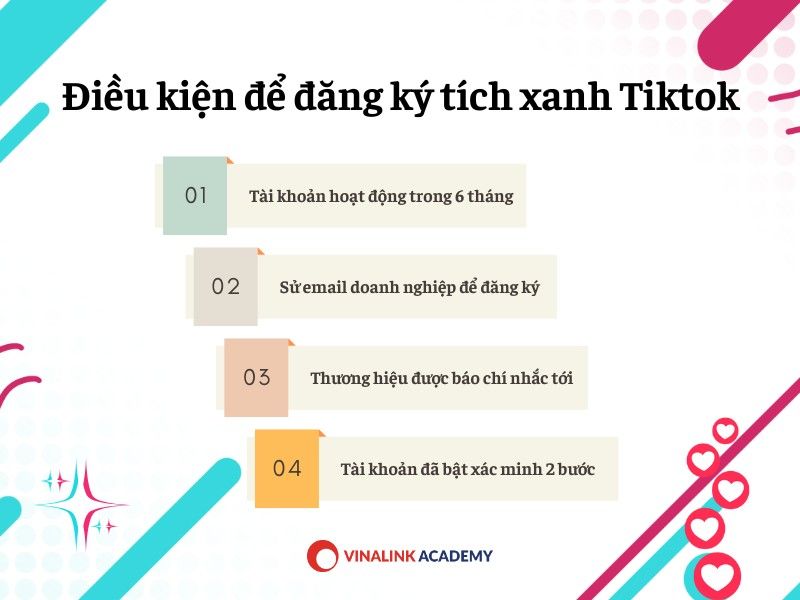 điều kiện tích xanh Tiktok