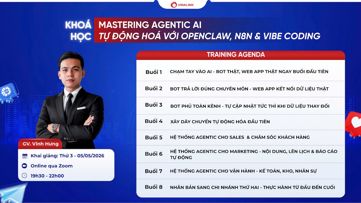 khóa học mastering agentic AI