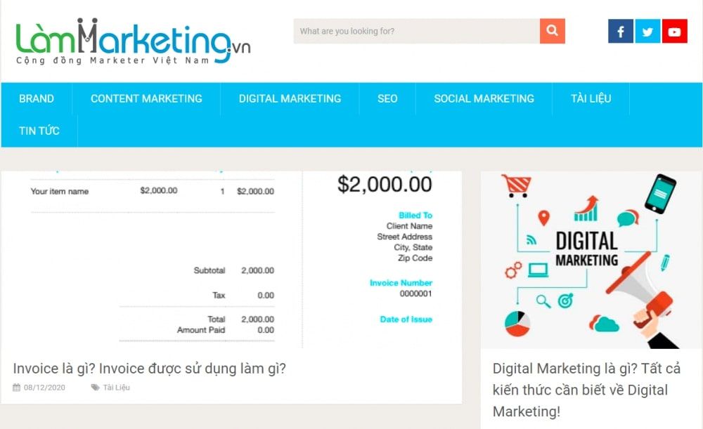 Lammarketing.vn là website chia sẻ kiến thức làm Marketing miễn phí
