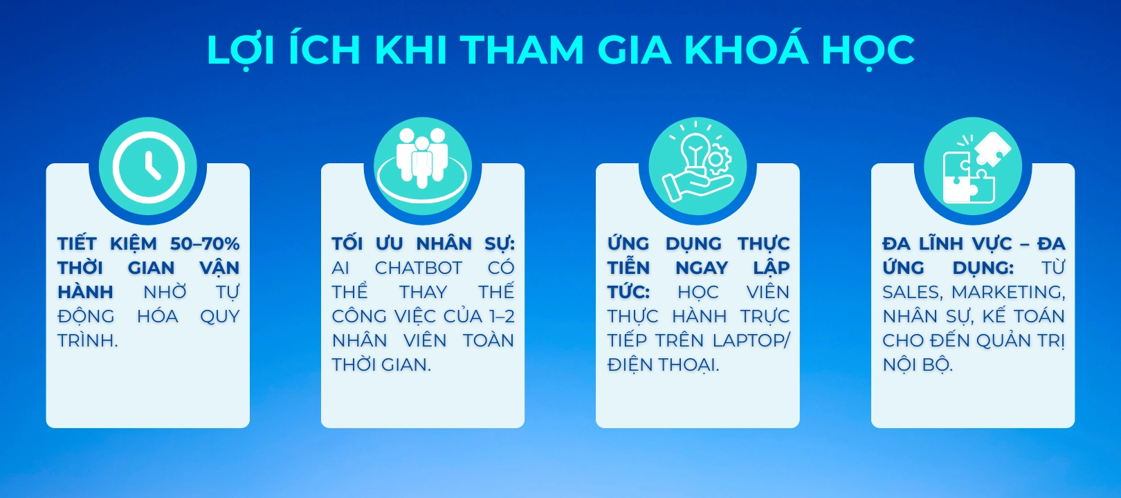 lợi ích khi tham gia khóa học n8n