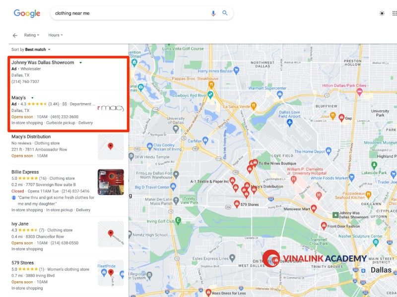 Quảng cáo Google Map là gì