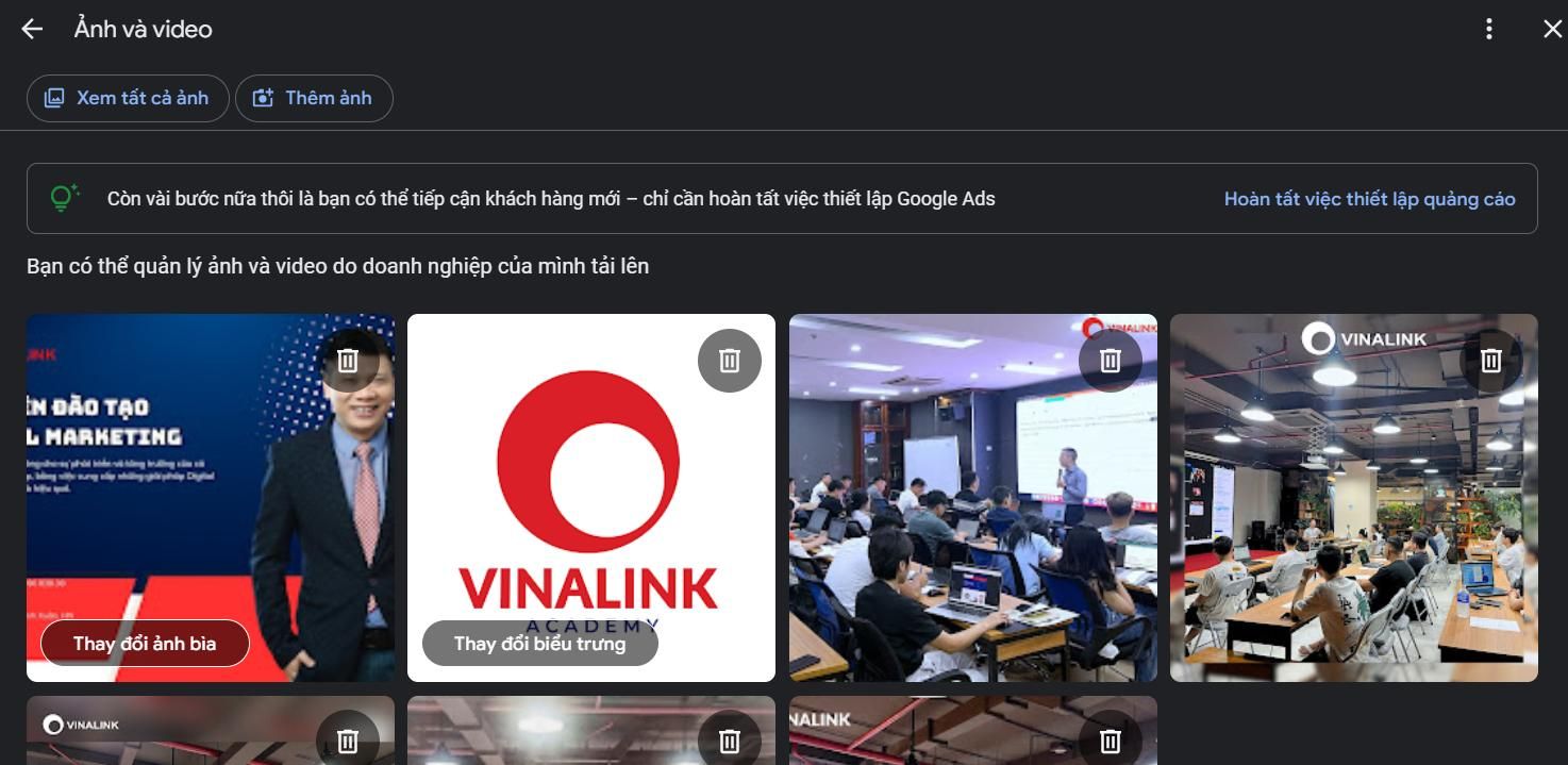 thêm ảnh doanh nghiệp