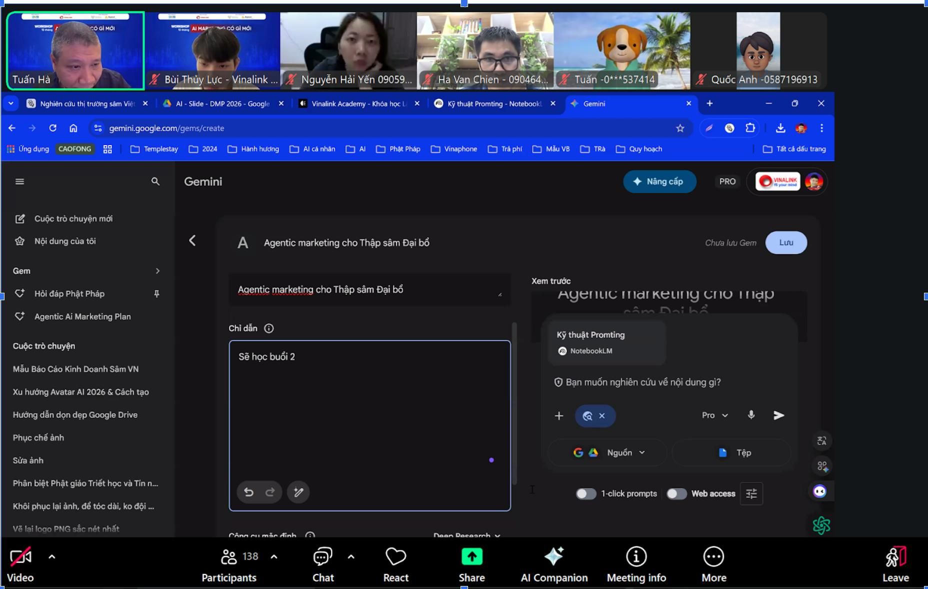 Khóa học Digital Marketing Plan AI